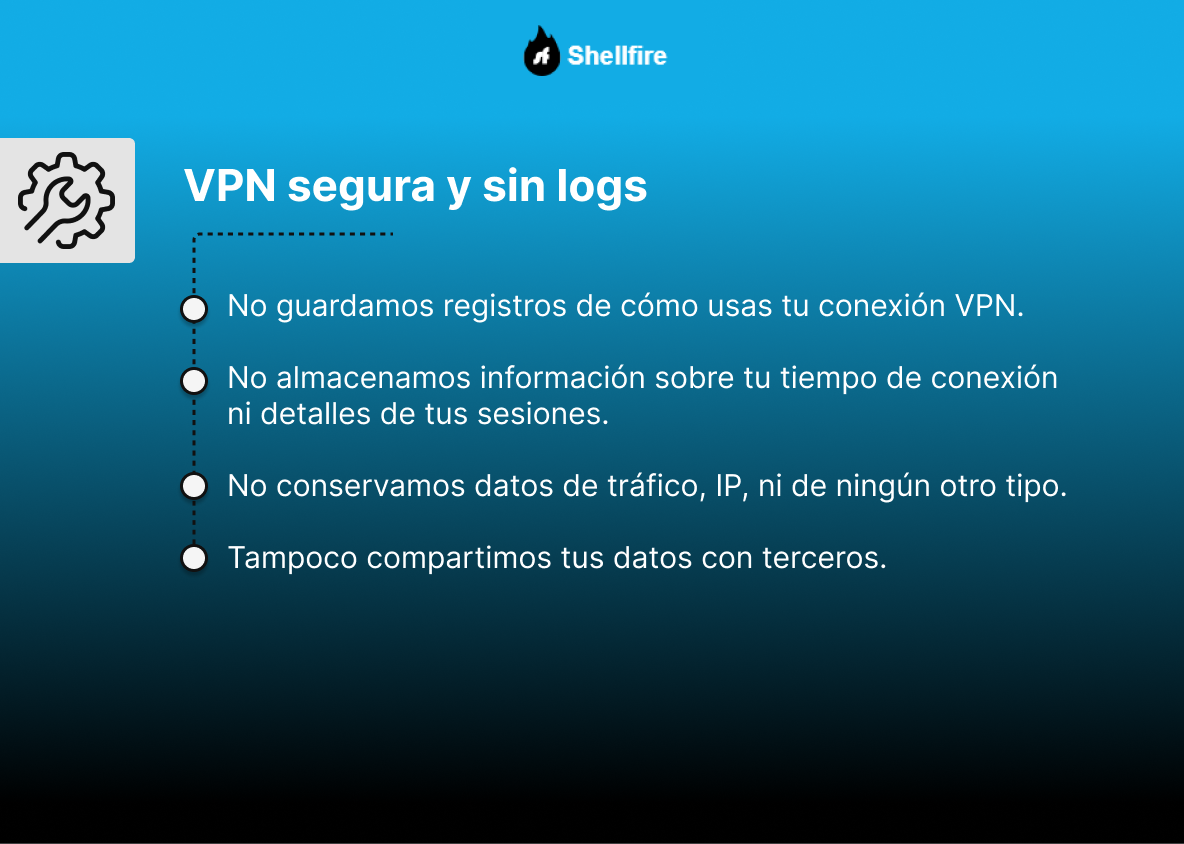 VPN segura y sin logs